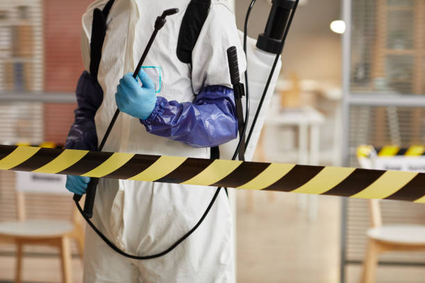 Professional Blood Cleanup technician working in Byron Center, MI